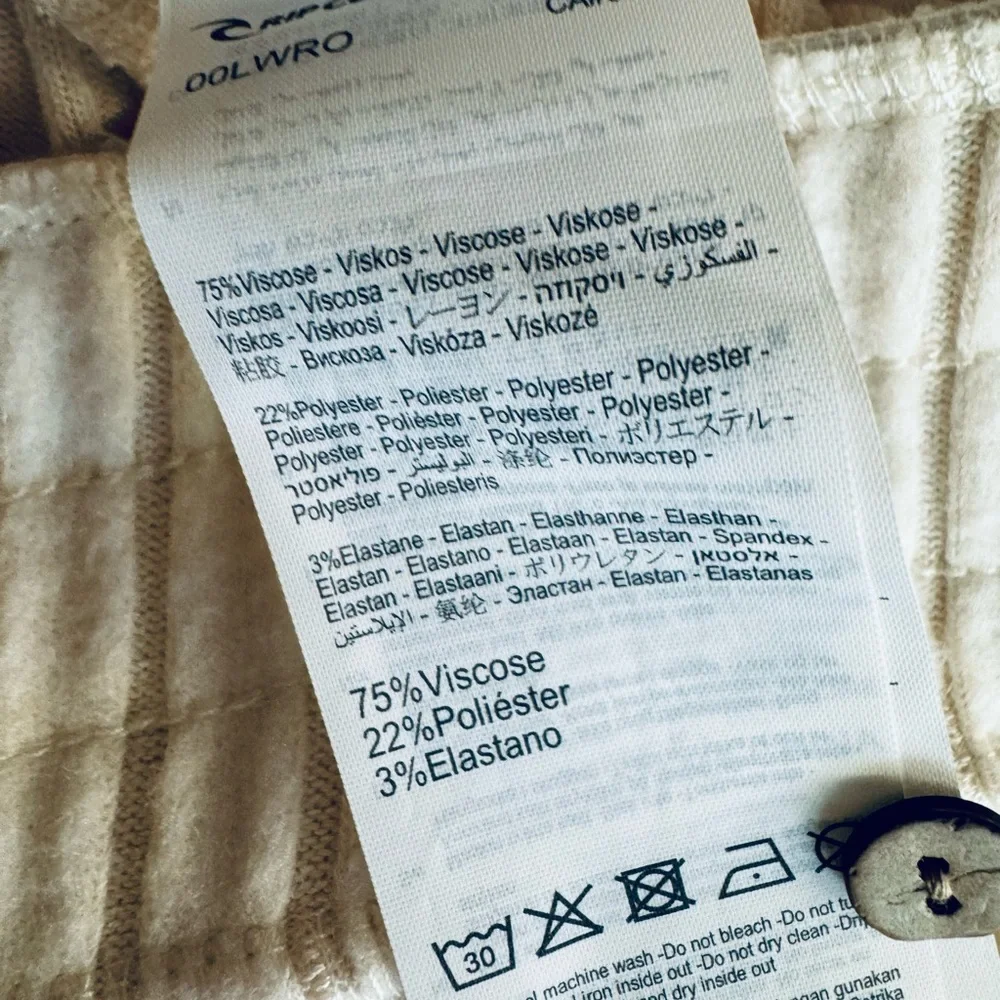 NWOT Rip Curl Cozy Jumpsuit- cream cozy fuzzy elastic waist ribbed .Size XL - Picture 8 of 14